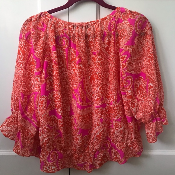 Trina Turk paisley top - Picture 4 of 4